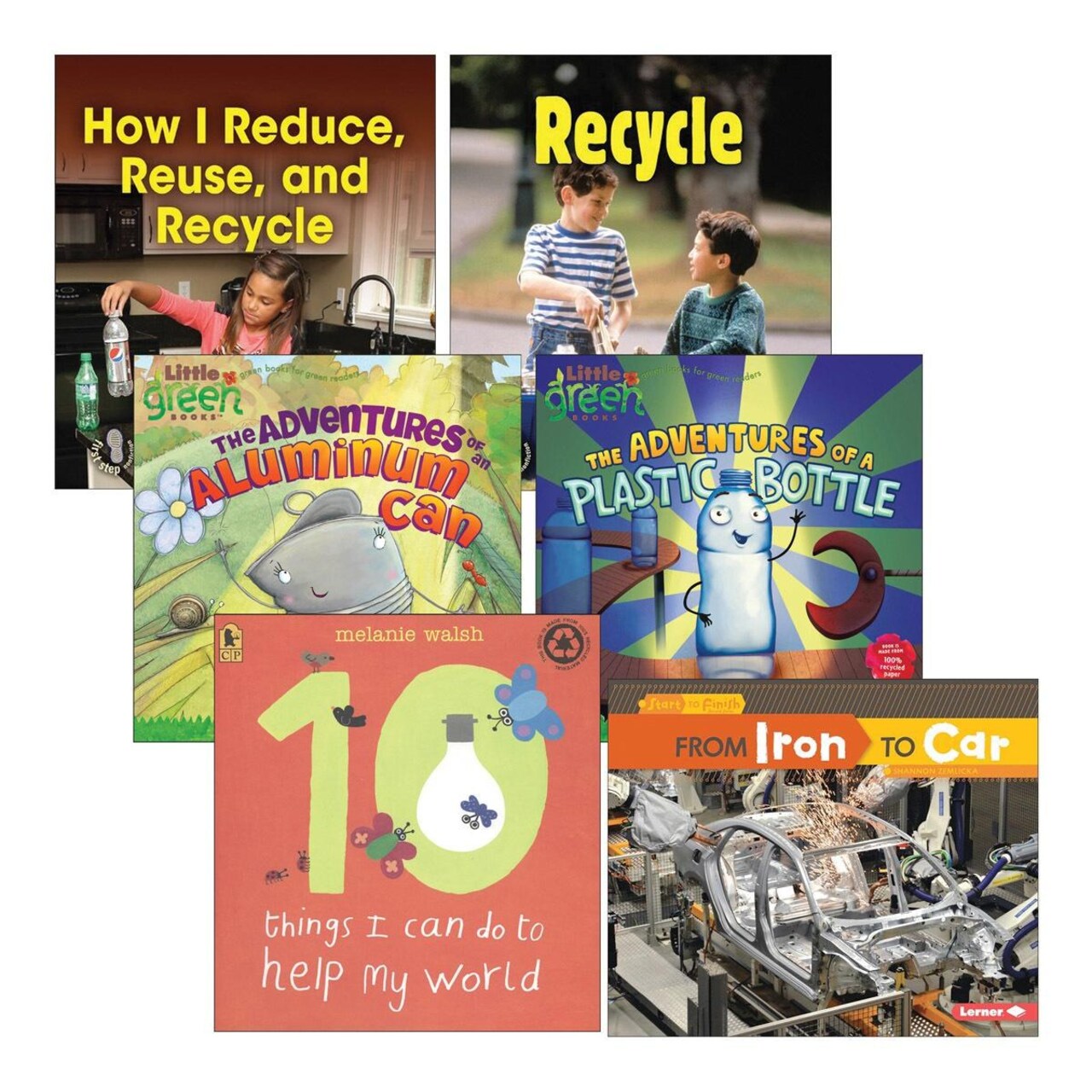 Kaplan Early Learning Company Reduce Reuse Recycle Books - Set of 6